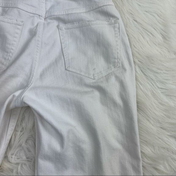 Rebecca Taylor La Vie Ines Kick Boot Raw Hem Hi-Rise Crop Jeans - Picture 11 of 11